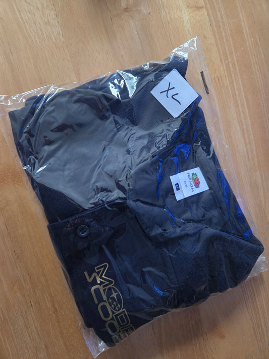 Navy with Gold Logo Polo XL