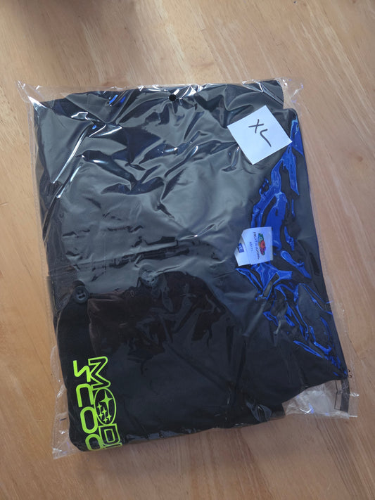 Black with Neo  Yellow Logo polo XL