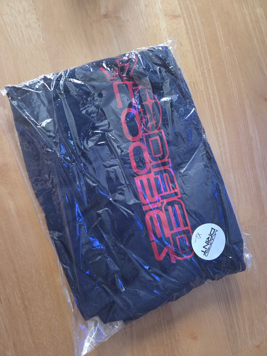 Navy with Red Logo Tshirt XL